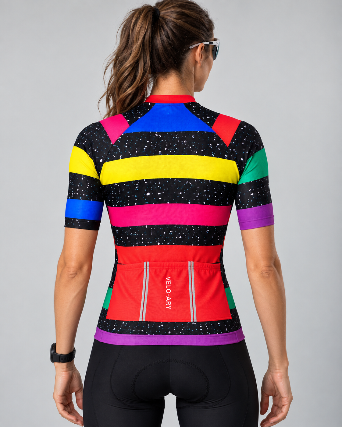 Veloary Galaxy Stripes Trikot