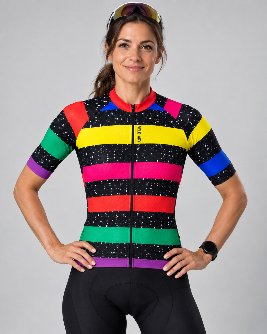 Veloary Galaxy Stripes Trikot