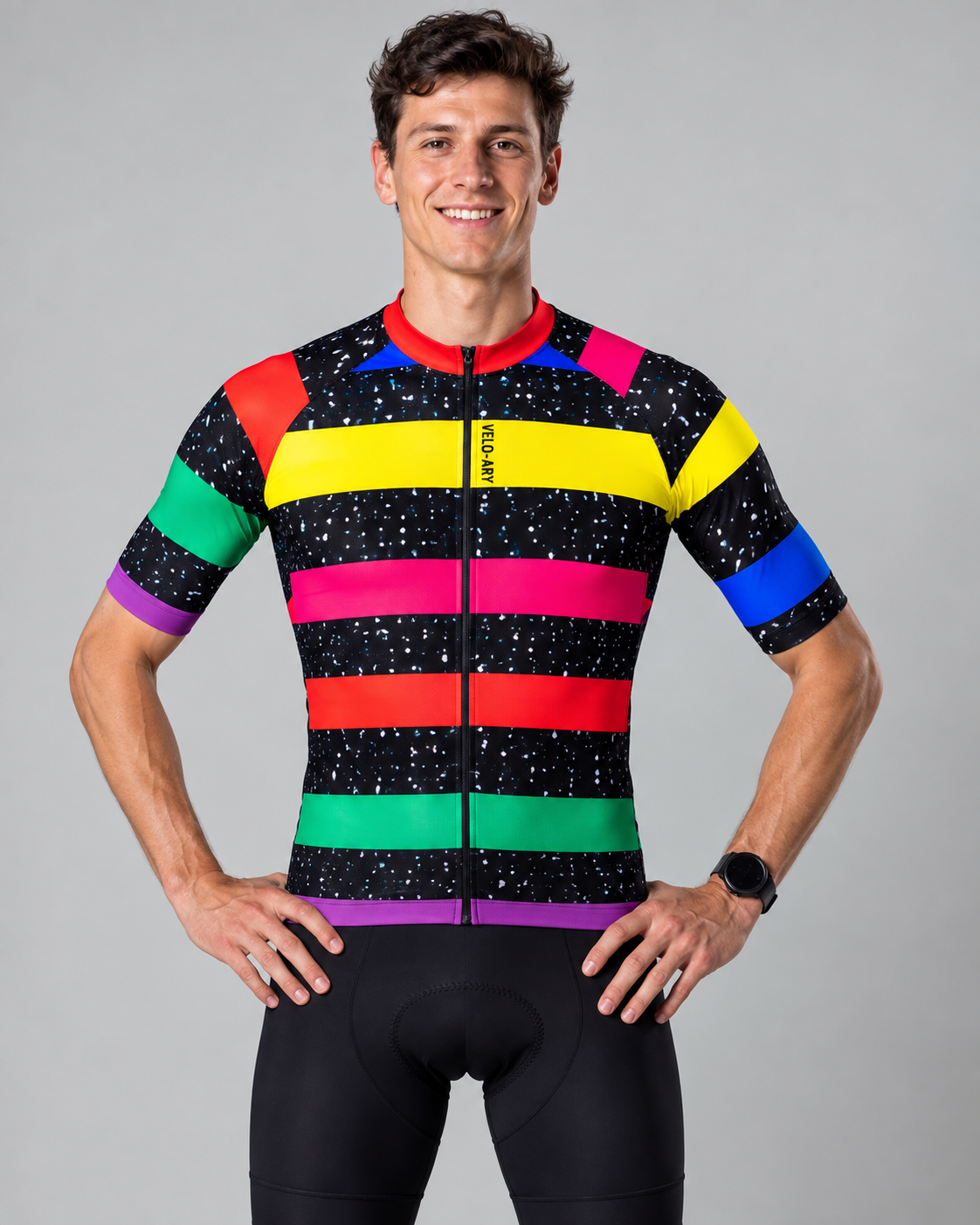 Veloary Galaxy Stripes Trikot