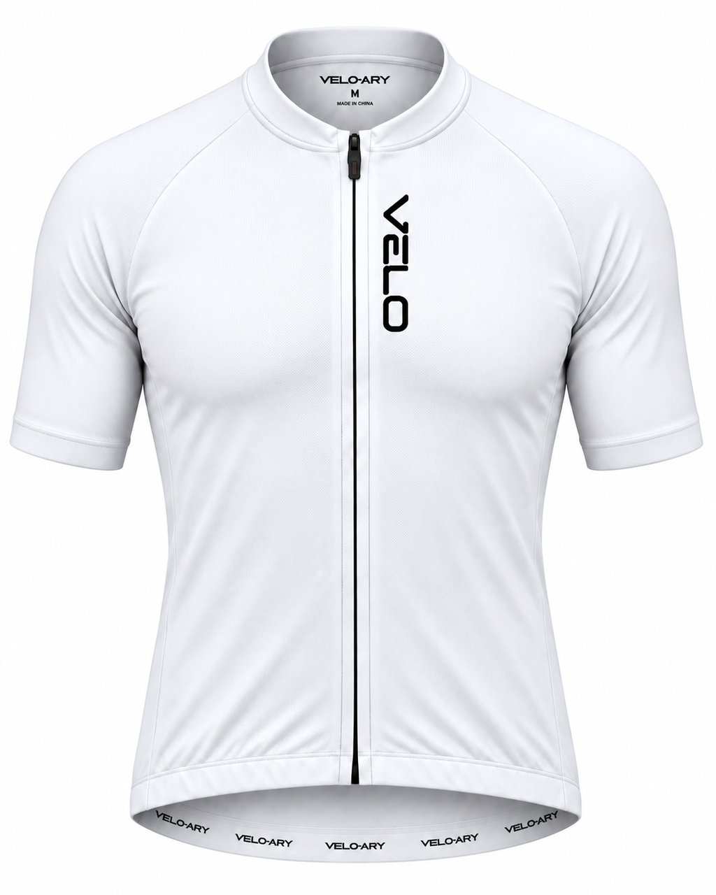 schlichtes weißes Trikot