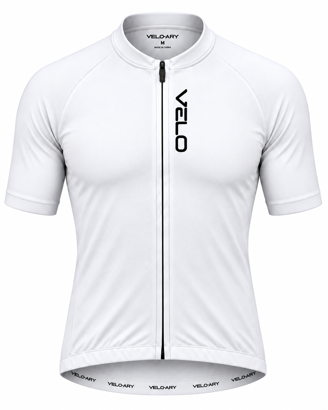 schlichtes weißes Trikot
