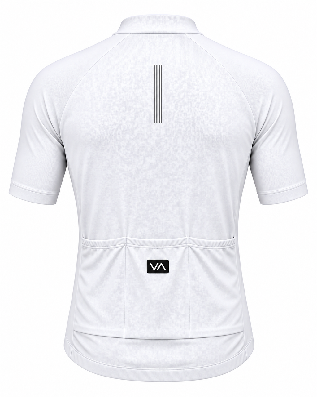 schlichtes weißes Trikot