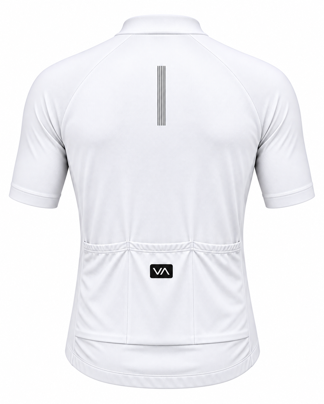 schlichtes weißes Trikot