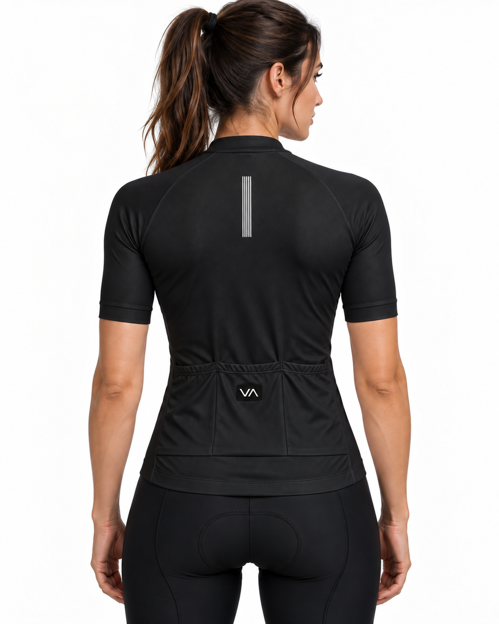 SCHWARZES Trikot (einfarbig)