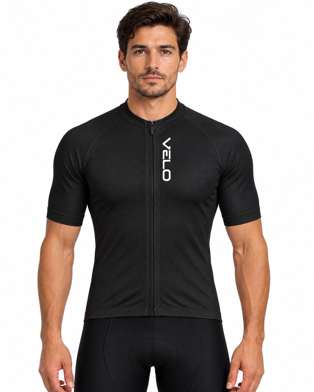 SCHWARZES Trikot (einfarbig)