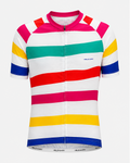 Multi Colour Stripe Cycling jersey